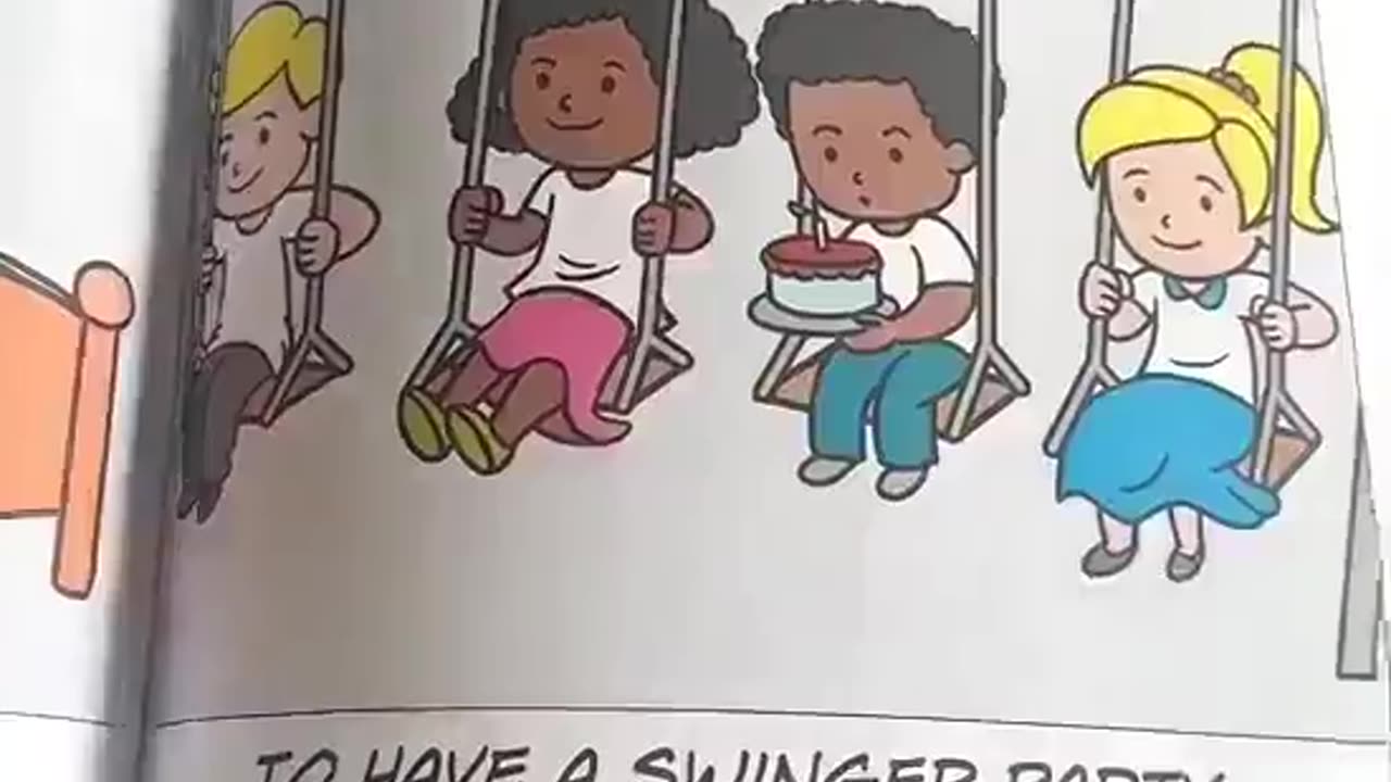 THEY'RE AFTER YOUR KIDS - A swinger book for children.