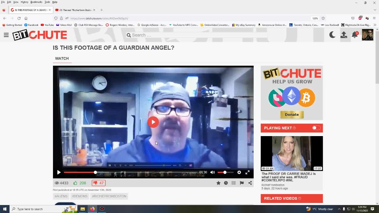 RichiefromBoston can talk to god, but not to angels