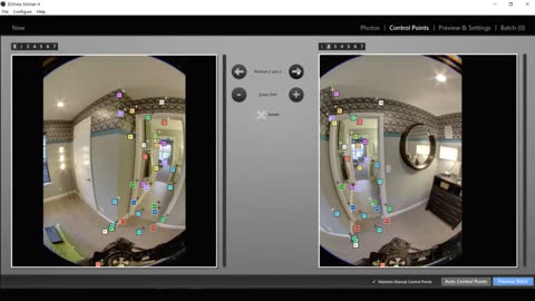3DVista - Tutorial ajustando constura do panorama (pontos de controle)