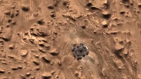 Mars Science Laboratory Curiosity Rover Animation