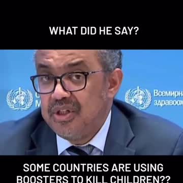 Some countries are using covid to kill children?