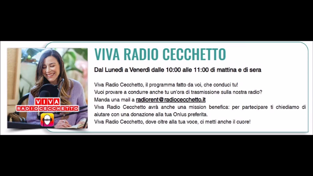 Vuoi diventare speaker di RADIO CECCHETTO? (manda una tua demo)