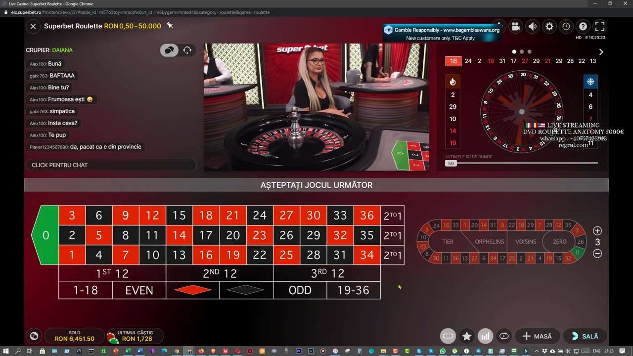 🔴 ᴴᴰ LIVE [IMMERSIVE ROULETTE] Roulette Systems and Strategies 2023