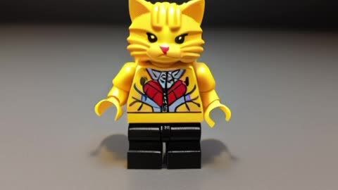 Lego Cat Minifigure