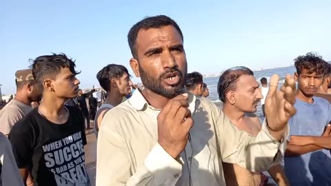 Cyclone biparjoy in sandspit beach karachi |Sandspit beach Cyclone Alert |Latest Weather update