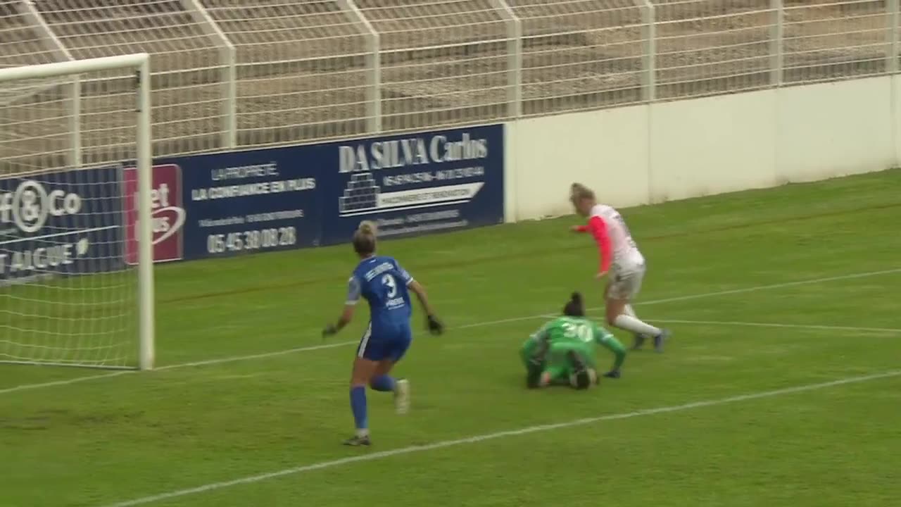 Les buts des Féminines à Soyaux