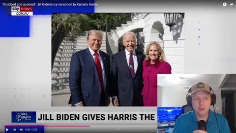 Jill Biden vs Kamala Harris: Cold Shoulders