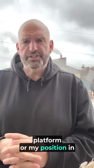 John Fetterman is starting to sound like he's been drinking MAGA Kool-Aid. 😎