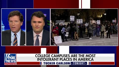 Charlie Kirk Joins Tucker And Discusses The Intolerance Of The Radical Left