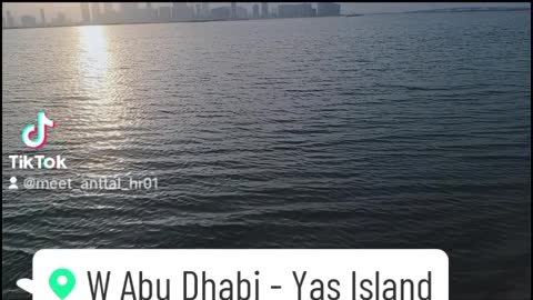 Sadiyat Island view Abu Dhabi UAE