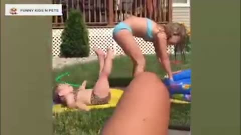 FUNNY kids! WATER fails | Too Cute! |