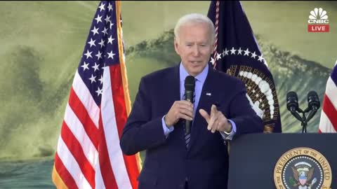 Joe Biden on Why Russia is "Having a Hard Time Supplying Their Military"