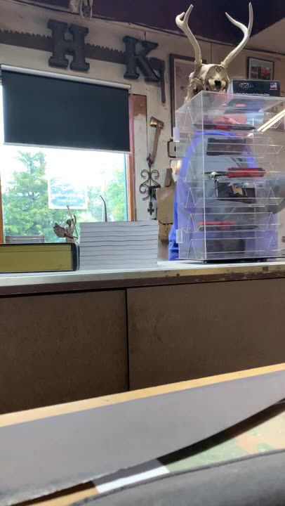 A mask order raid on Indy Hammered Knives Today 10-21-2020