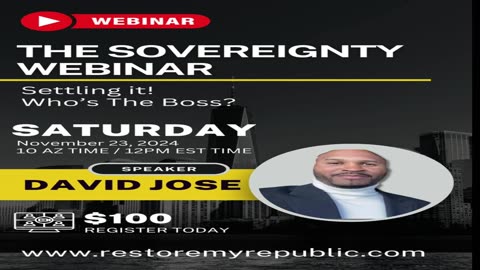 11-23 Sovereignty Webinar (settling it! Who’s the Boss)