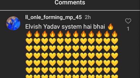 Like for elvish yadav