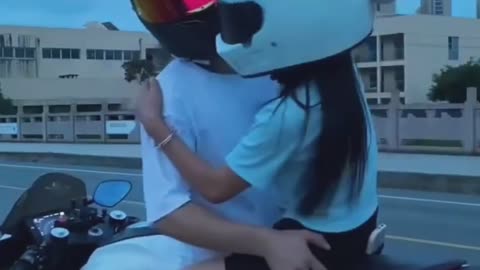 Cute girl rider