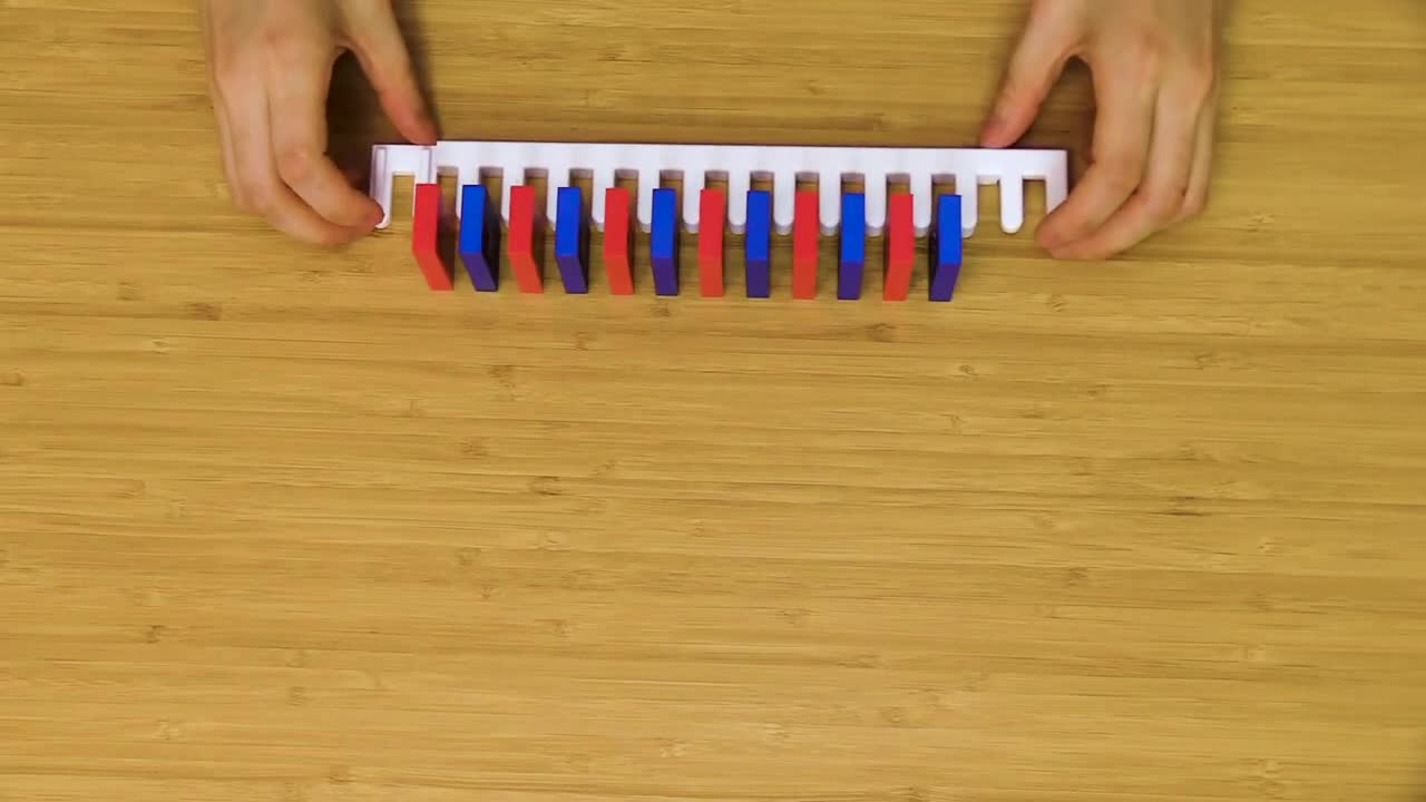 How to Build a Domino Line with a Template