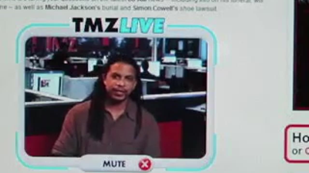 TMZ admitting Michael Jackson's legal middle name is Joe