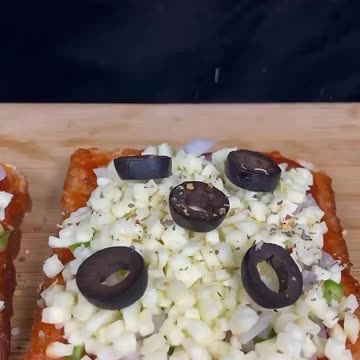 Instant Mini Pizza ASMR Cooking #shorts​ #food​ #pizza​ #cooking