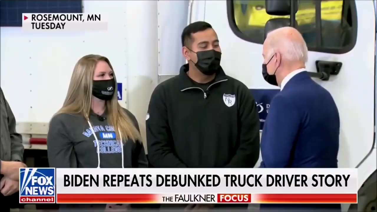 Joe Biden in Tampa: “I Used to Drive an 18-Wheeler” – Biden Has Never Driven an 18-Wheeler (VIDEO)