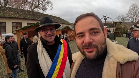 Estaba con el alcalde de un pueblo de Transilvania