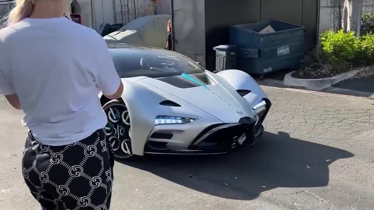 Water Firing Hypercar with NASA Technology Hyperion