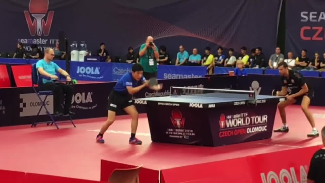 15 YEAR OLD HARIMOTO BEATS TABLE TENNIS LEGEND VLADIMIR SAMSONOV