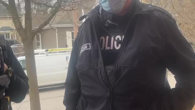 Same thing every day - cops at my door