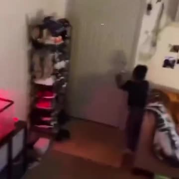 When the child becomes the parent.. Kinda funny unless that shit hurt for no reason.