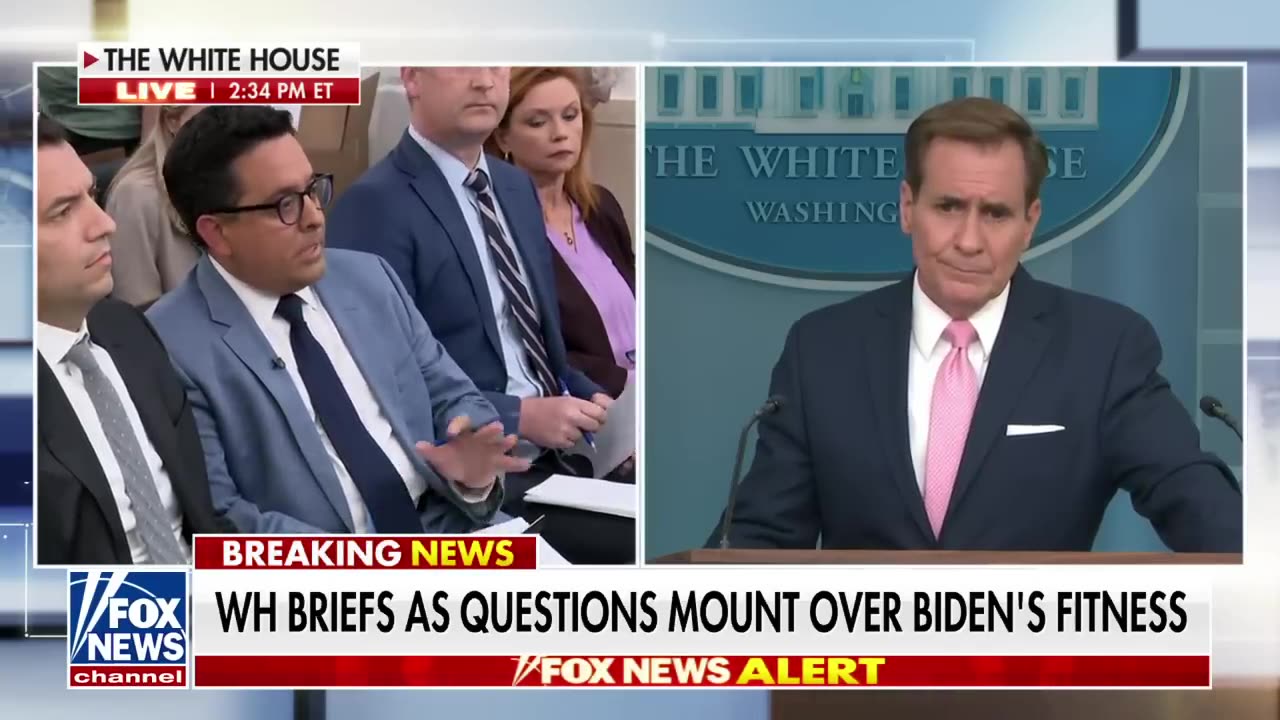 White House spokesman pressed on Biden's cognitive fitness##