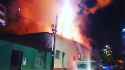 Incendio en vivienda de Málaga, Santander