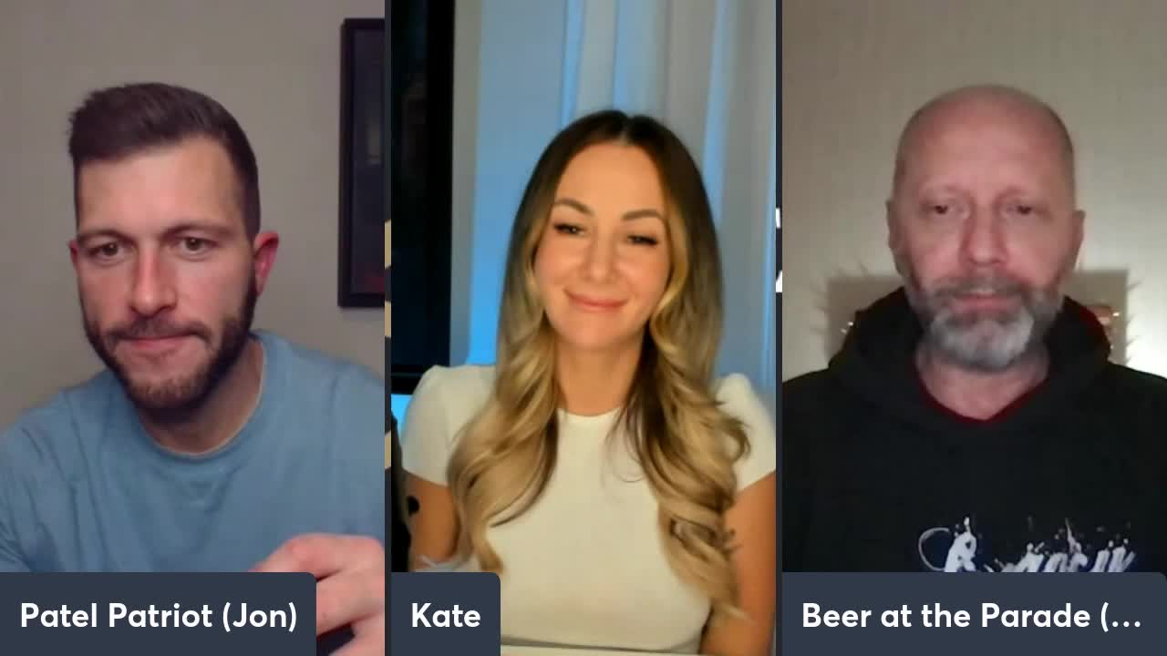 The Liberty Den Ep 5 - Beer at the Parade, The Kate Awakening and Patel Patriot