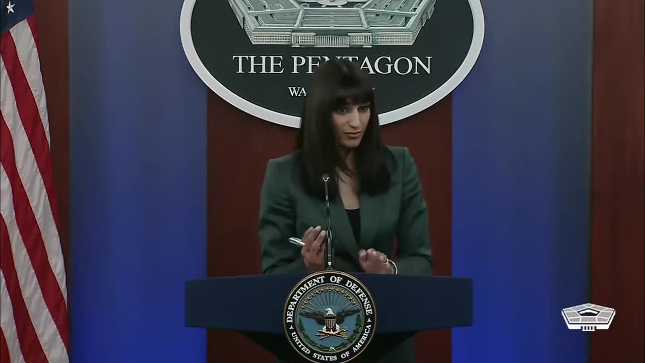 Deputy Pentagon Press Secretary Holds Briefing on Jan. 19, 2023.