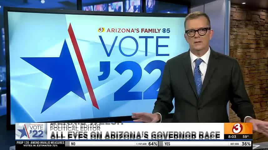 Thursday update: Katie Hobbs leads by 8K votes against Kari Lake in Arizona Gov race