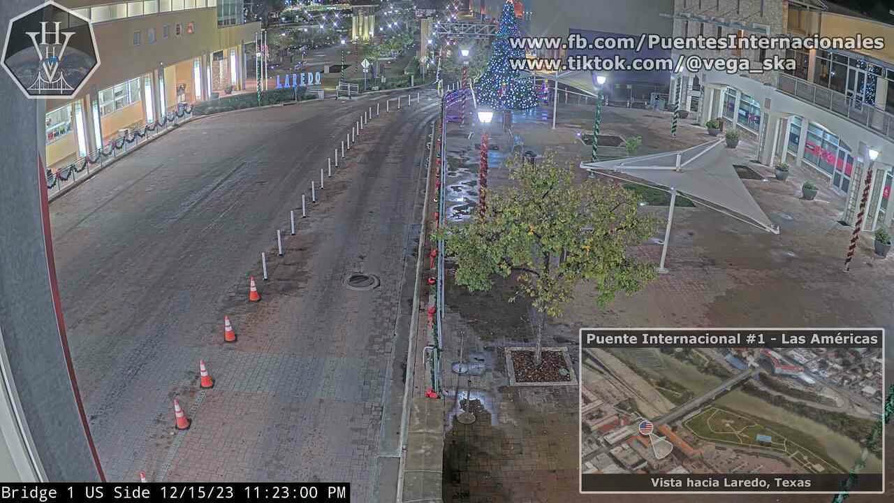 2023-12-15 - Puente Internacional 1 (viendo hacia Laredo, Texas)