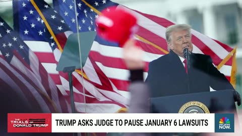 Trump asks judge to pause proceedings in Jan. 6. civil lawsuits