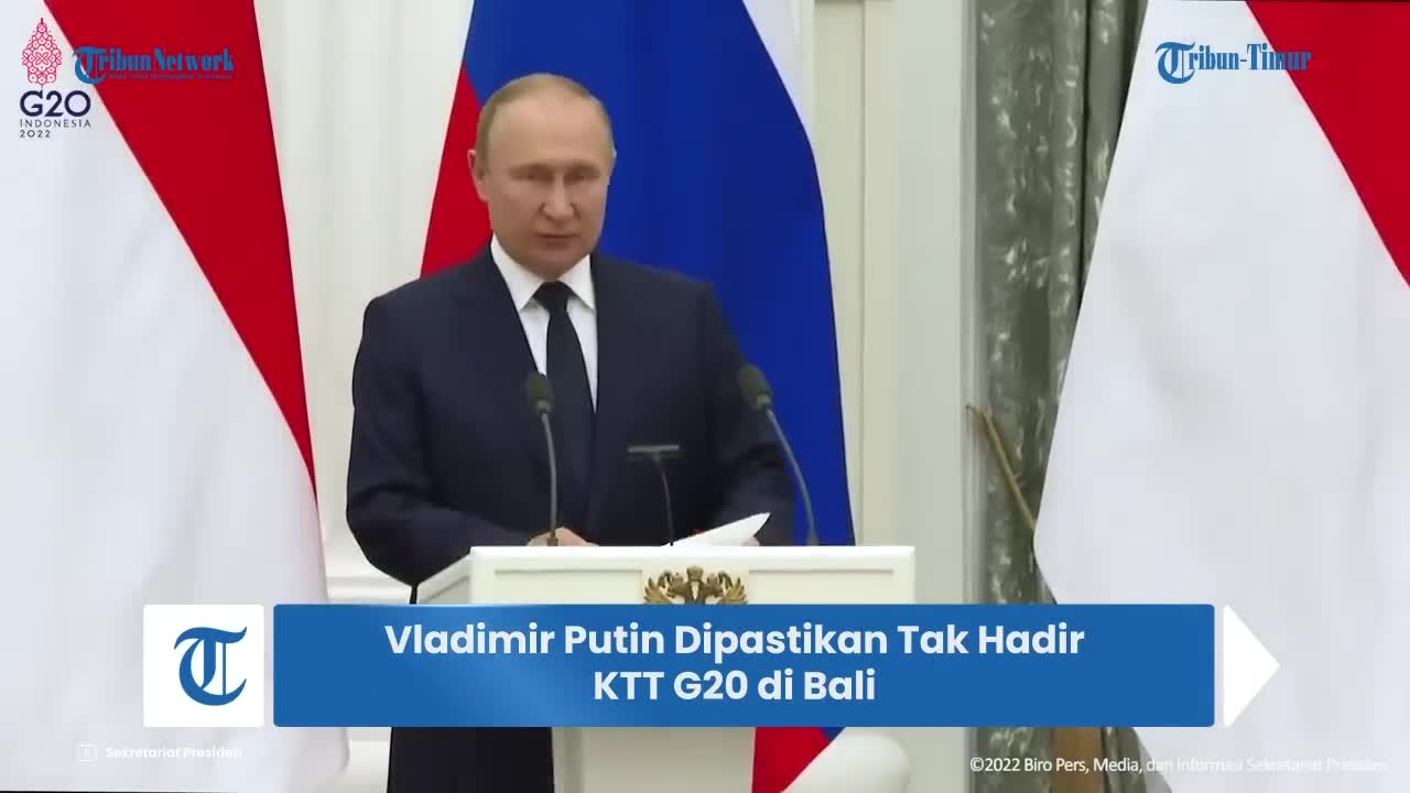 Laporan Intelijen Rusia Keamanan Vladimir Putin Terancam Jika Datang- ke Indonesi