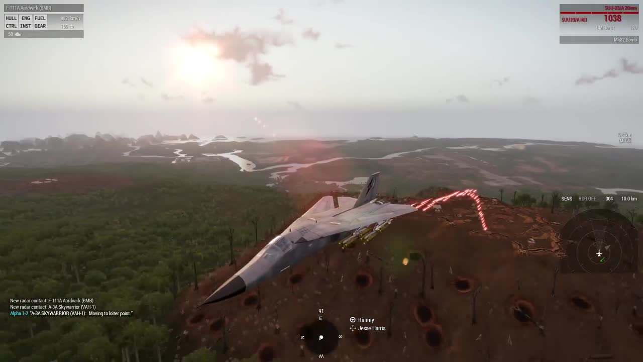 when your plane is faster than your bullets