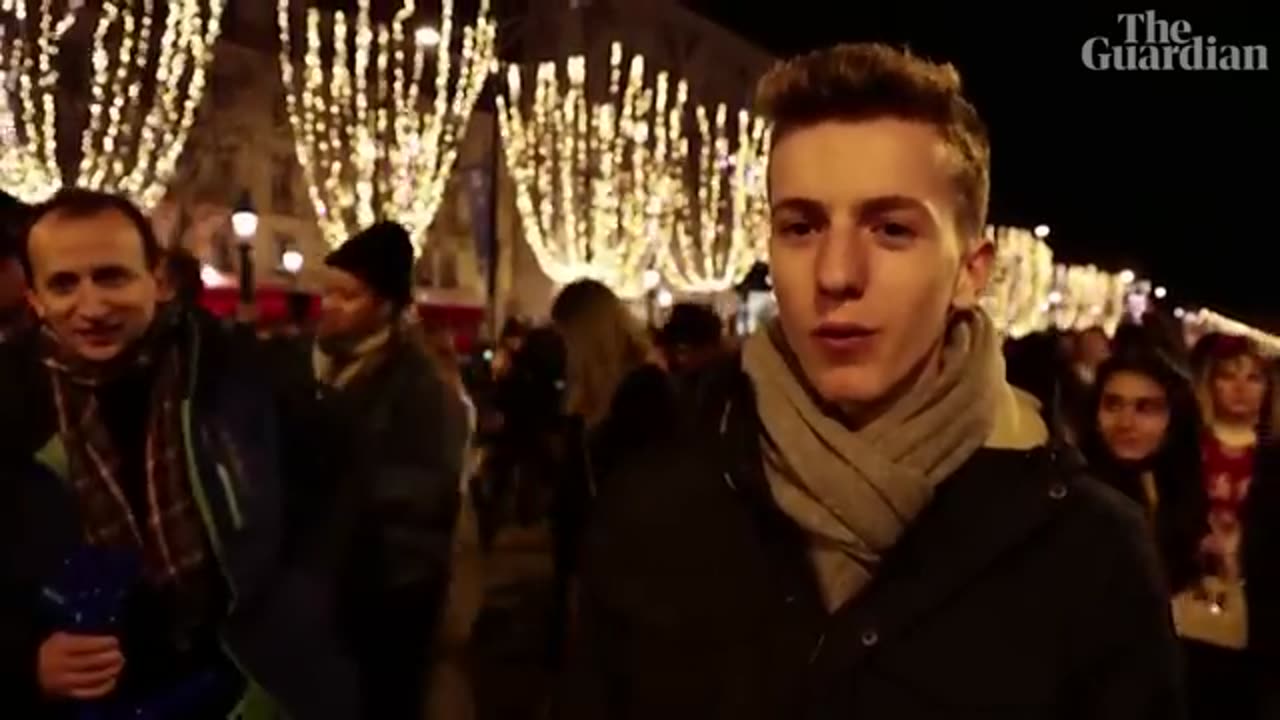 More than 1m people gather in Paris to watch New Year_s Eve firework display