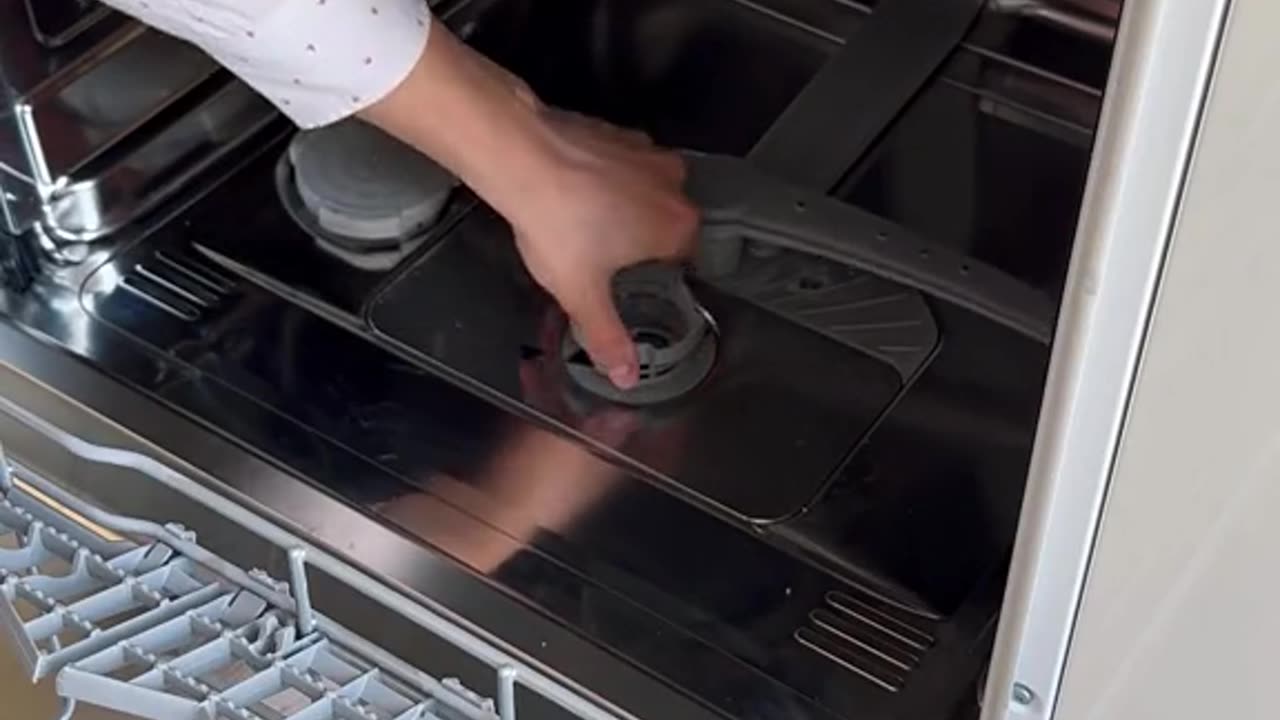 You need to clean your dishwasher