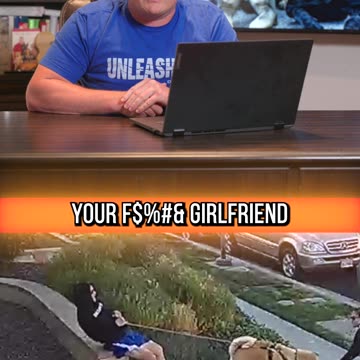 He Wouldn’t Get Up to Break Up This Dog Fight