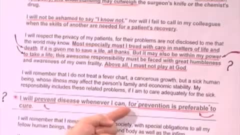 Doctors Oath Watch This Before Your Next Visit