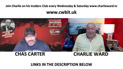 THE STOLEN ROYAL BLOODLINE, SECRET SERVICE AGAINST THE PEOPLE,WITH CHAS CARTER & CHARLIE WARD