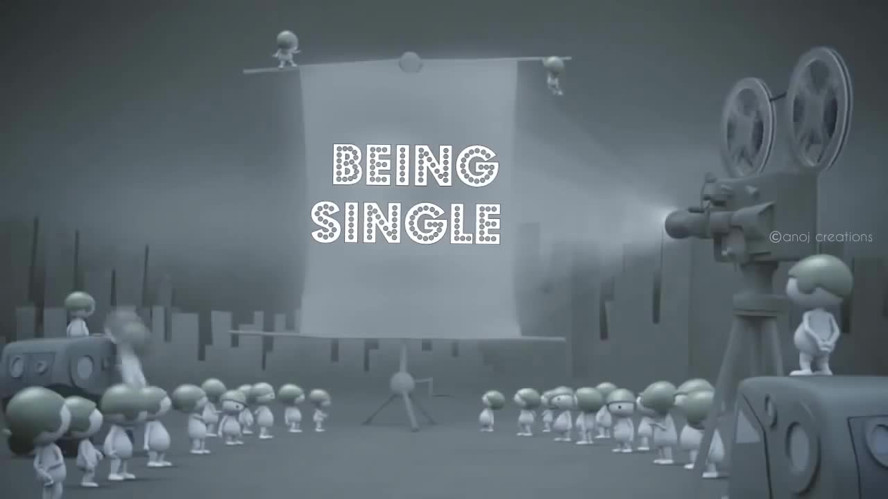 Single Whatsapp Status New 2021 _ Being Single _ Anoj Creations _ #SWS2