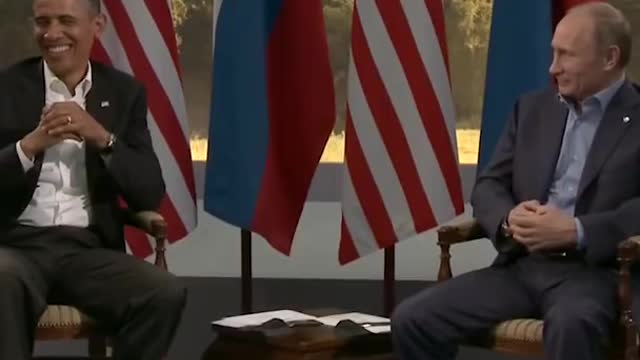 How ordinary president greet Putin Vs how Trump greet Putin