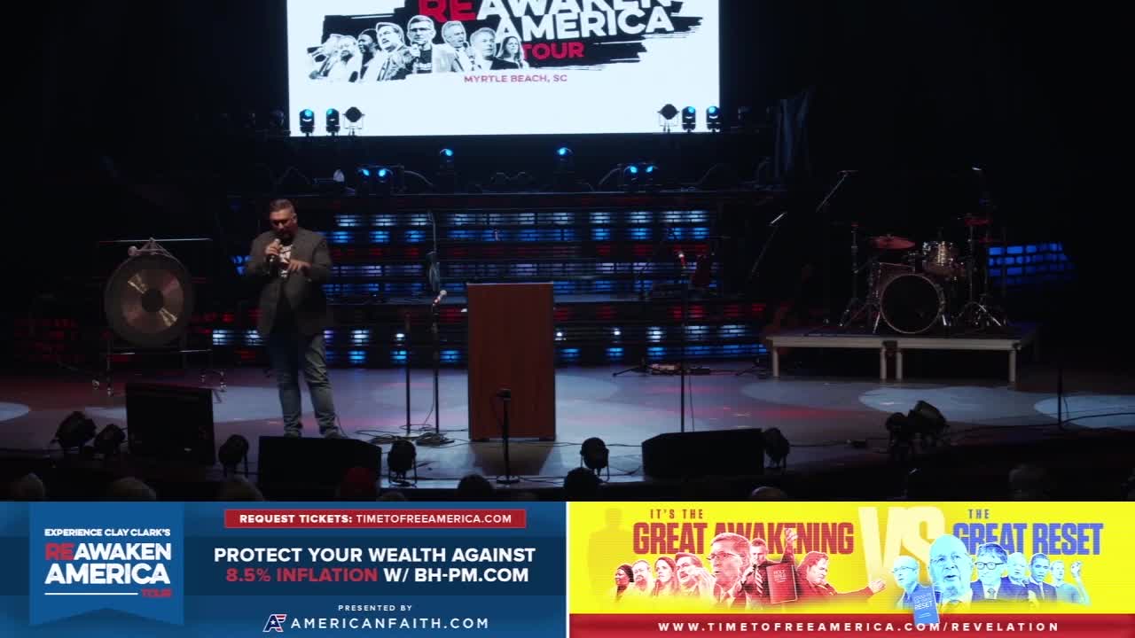 Marty Grisham Pre-Event Prayer ReAwaken America Tour Myrtle Beach