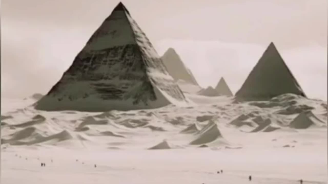 ANTARCTIC Wall, Pyramid , Old and New