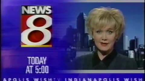 February 10, 2000 - Bumpers for Indianapolis 5 PM News & 'Chicago Hope'