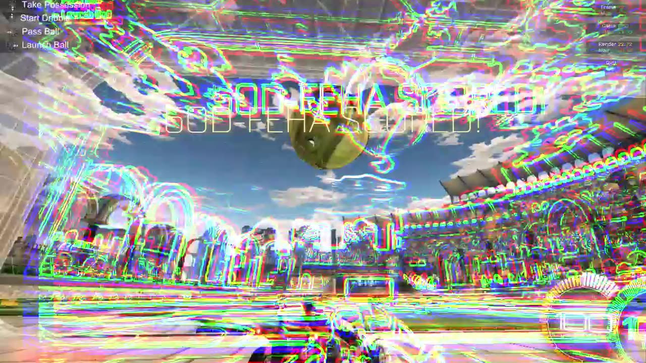 rocket league clean arial clips -run it up