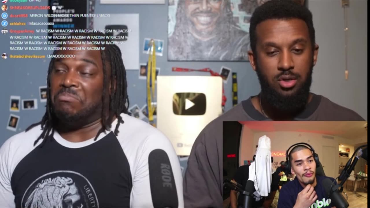 "Racist Myron" from F&F roasting Aba & Preach
